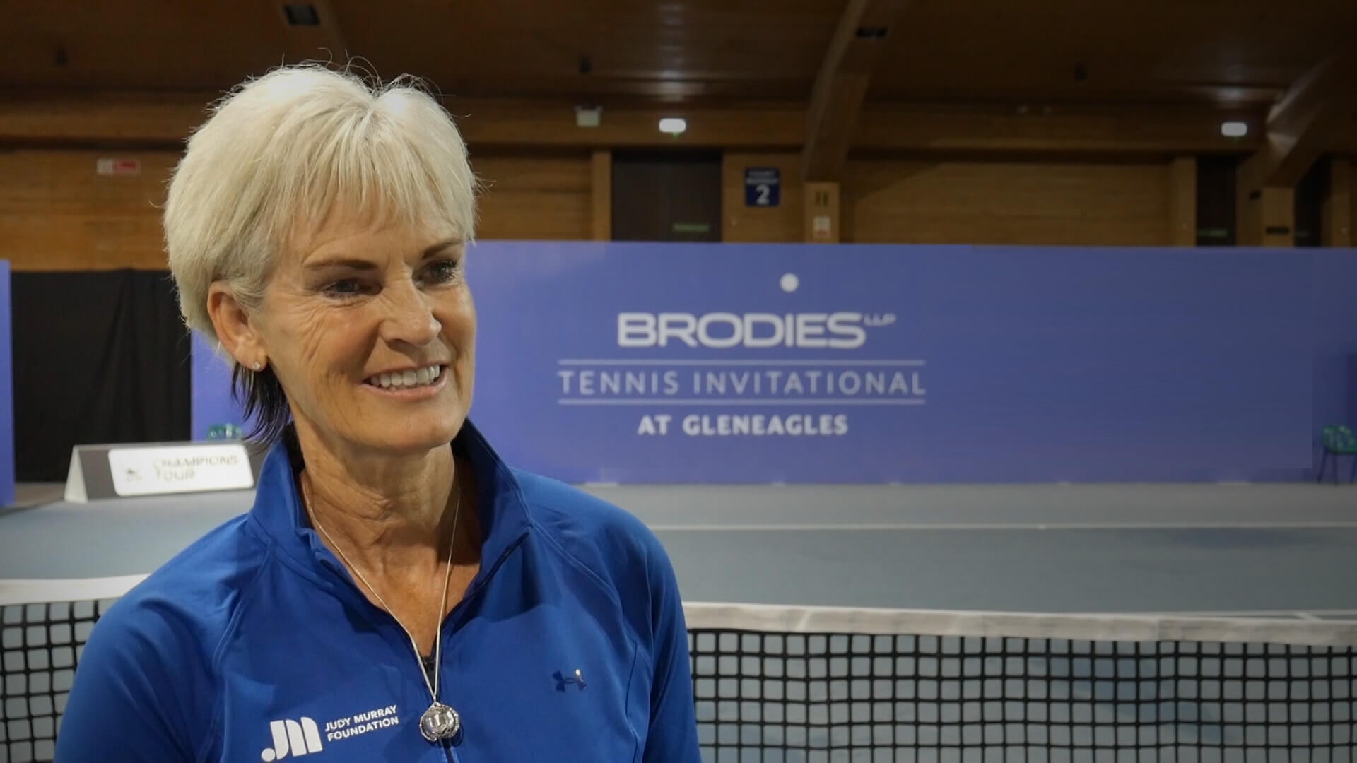 An example of "Brand Content" from Brodies LLP with Judy Murray.